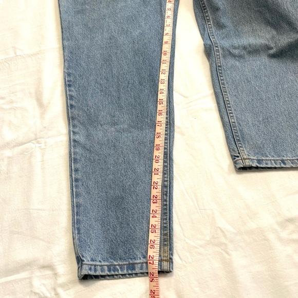 Vintage Levi's 551 Relaxed Tapered 10 12 Petite - Picture 7 of 10